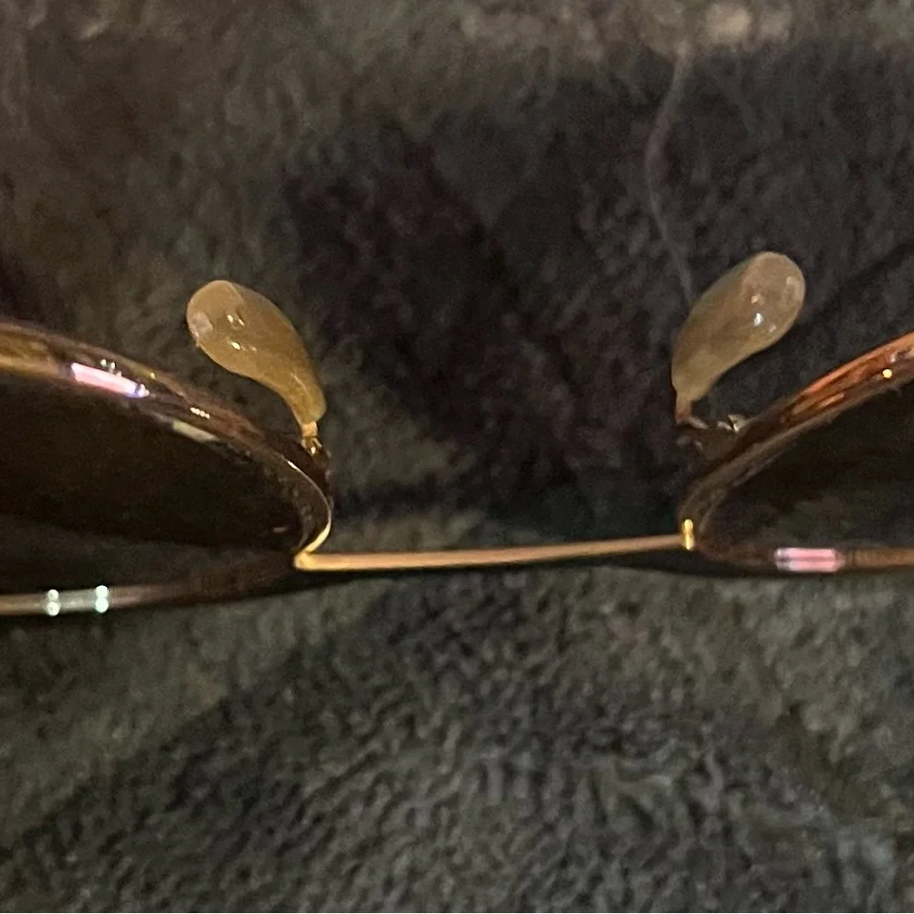 Vintage Caroline Abram Paris Women's Sunglasses - Black and Gold with RX lenses